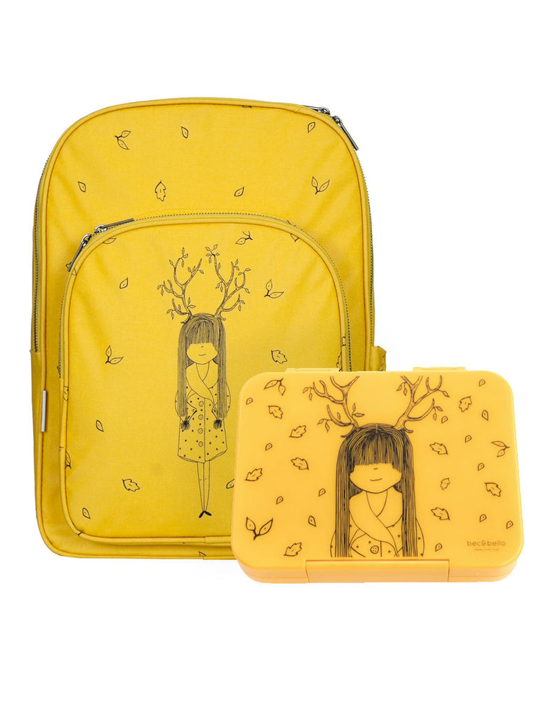 Girl of the Woods Backpack & Bento Box
